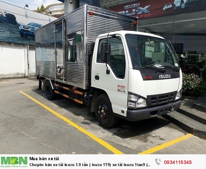 Chuyên bán xe tải Isuzu 1.9 tấn ( Isuzu 1T9) xe tải Isuzu 1tan9 ( Isuzu 1.9 Tấn ) trả góp