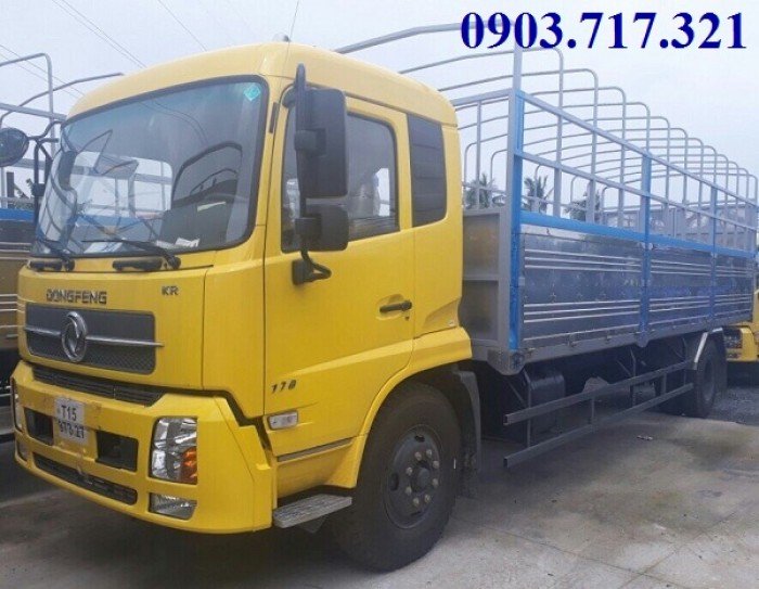 Xe tải DongFeng Hoàng Huy B170/DongFeng 9T35/9Tan35/9.35 tấn thùng dài 7m5