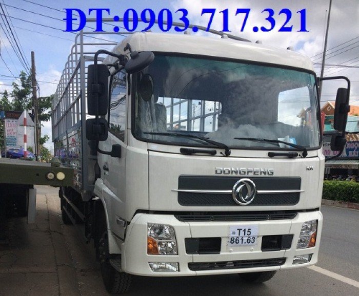 Xe tải DongFeng Hoàng Huy B170/DongFeng 9T35/9Tan35/9.35 tấn thùng dài 7m5