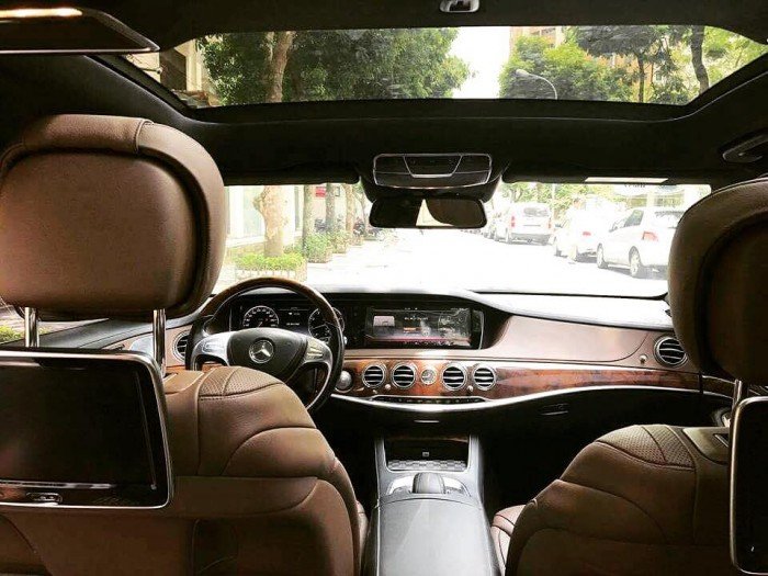 Mercedes S400 at đời 2014 màu đen zin nguyên máy cop xem ghiền