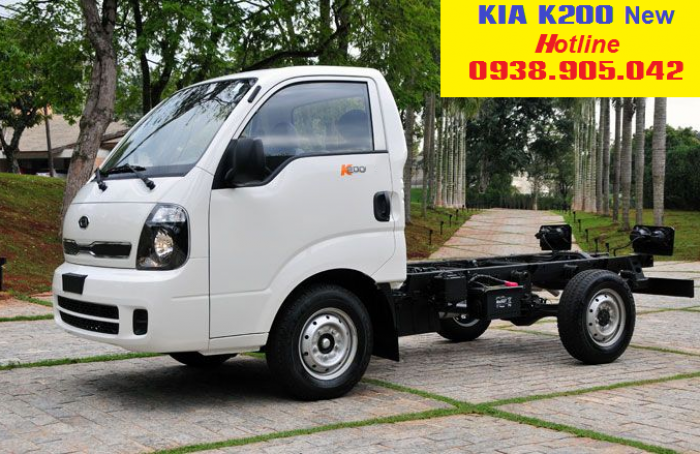 Xe tải KIA K200 thùng lửng / mui bạt / thùng kín / tải trọng 1,9 tấn đời 2018 linh kiện nhập 3 cục Hàn Quốc