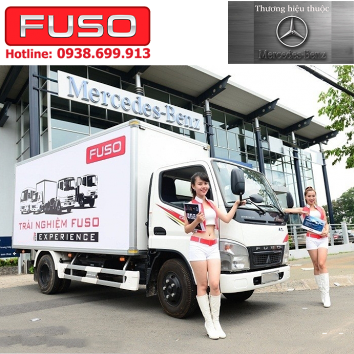 Xe tải Mitsubishi Fuso Canter 1.9 tấn | Đại lý Fuso Vũng Tàu