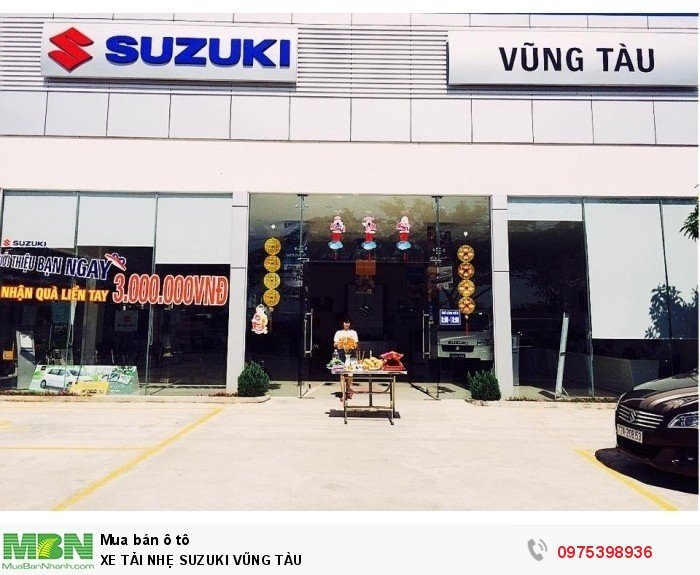 Xe Tải Nhẹ Suzuki Vũng Tàu