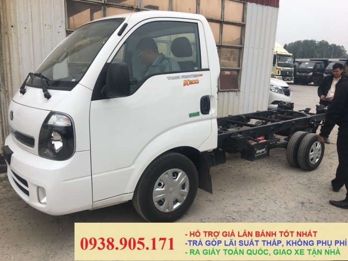 Xe tải K200 Thaco, xe tải K200 giá tốt nhất miền Nam, trả góp, thùng kín, thùng lửng, thùng mui bạt