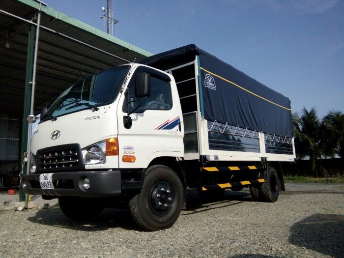 Xe tải Huyndai HD 120S thùng bạt 8 tấn thùng 5m, huyndai dothanh hd120s tại An Giang