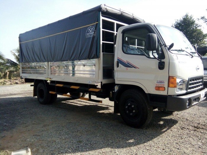 Xe tải Huyndai HD 120S thùng bạt 8 tấn thùng 5m, huyndai dothanh hd120s tại An Giang