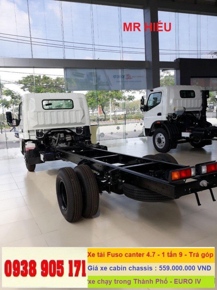 Bán xe tải Fuso Canter 4.7 ; Fuso Canter 6.5 mới 2018 thaco Trường Hải giá tốt nhất