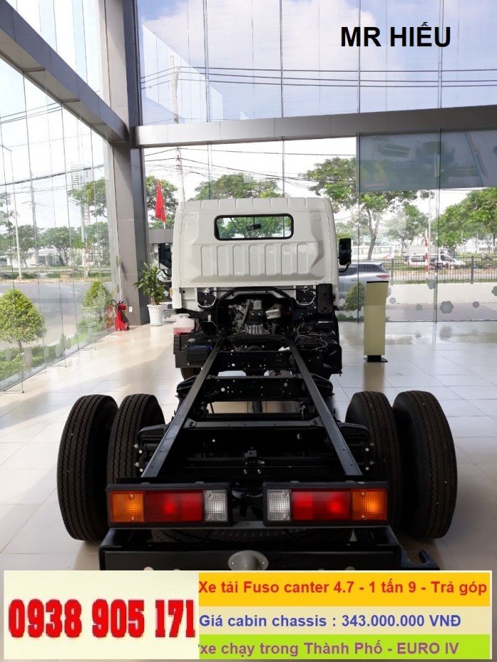 Bán xe tải Fuso Canter 4.7 ; Fuso Canter 6.5 mới 2018 thaco Trường Hải giá tốt nhất
