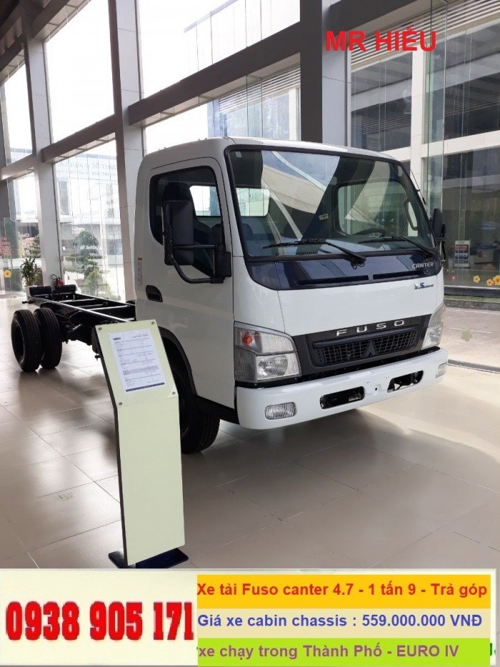 Bán xe tải Fuso Canter 4.7 ; Fuso Canter 6.5 mới 2018 thaco Trường Hải giá tốt nhất