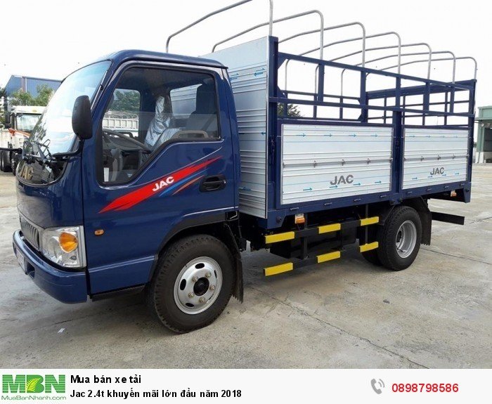 Jac 2.4t khuyến mãi lớn đầu năm 2018
