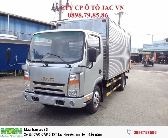 Xe tải CAO CẤP 3.45T-jac khuyến mại lớn đầu năm