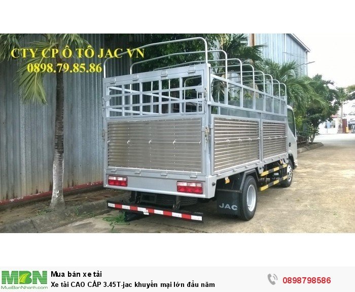 Xe tải CAO CẤP 3.45T-jac khuyến mại lớn đầu năm
