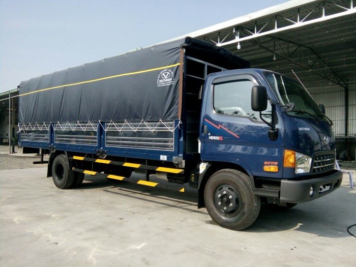 Xe tải HuynDai HD120SL 8 tấn Thùng Mui Bạt 6m3, DOTHANH HD120SL Tại Kiên Giang, Xe tải huyndai 8 tấn giá tốt.