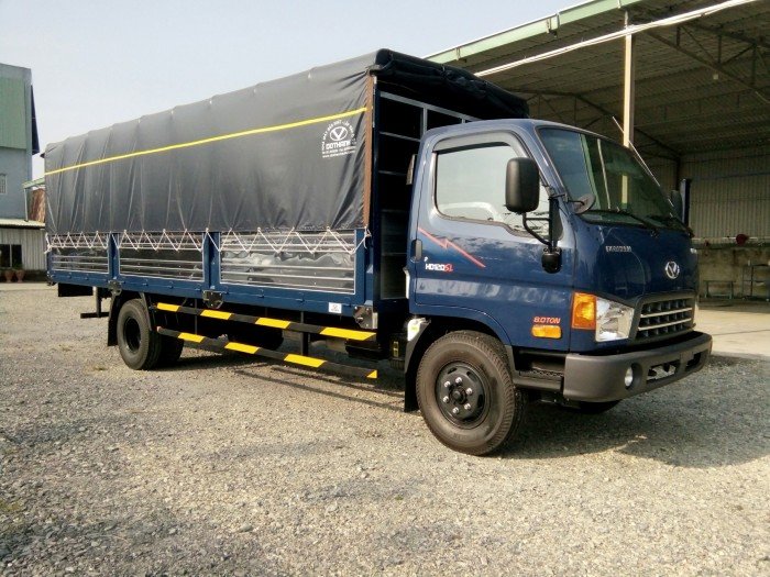 Xe tải HuynDai HD120SL 8 tấn Thùng Mui Bạt 6m3, DOTHANH HD120SL Tại Kiên Giang, Xe tải huyndai 8 tấn giá tốt.