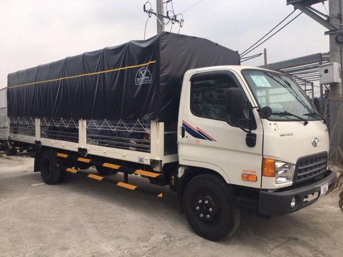 Xe tải HuynDai HD120SL 8 tấn Thùng Mui Bạt 6m3, DOTHANH HD120SL Tại Kiên Giang, Xe tải huyndai 8 tấn giá tốt.