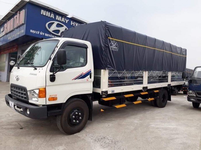 Xe tải HuynDai HD120SL 8 tấn Thùng Mui Bạt 6m3, DOTHANH HD120SL Tại Kiên Giang, Xe tải huyndai 8 tấn giá tốt.