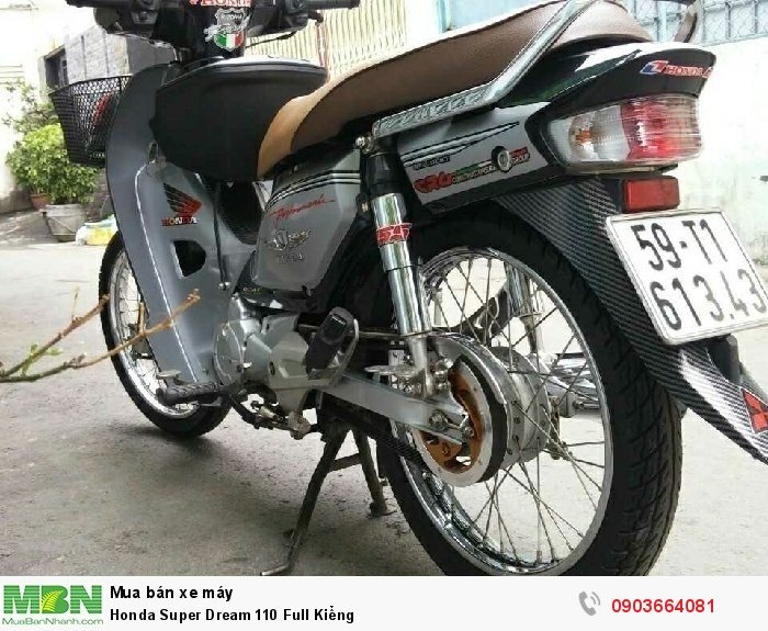 Honda Super Dream 110 Full Kiểng - Minh Hung - MBN:207154 - 0903664081
