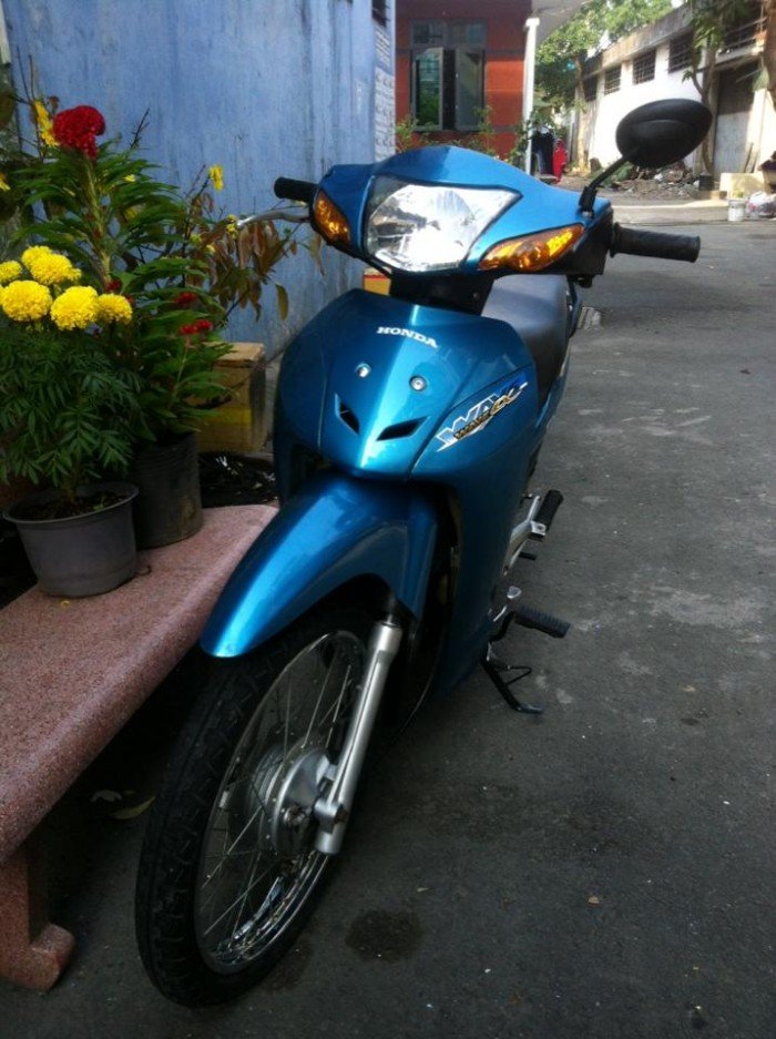 Bán xe Wave  hàn quốc 2017 màu xanh