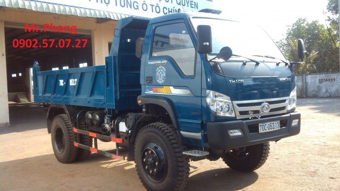 Bán xe Ben 6 tấn hiệu Thaco FLD600B-4WD tải 5.7 tấn