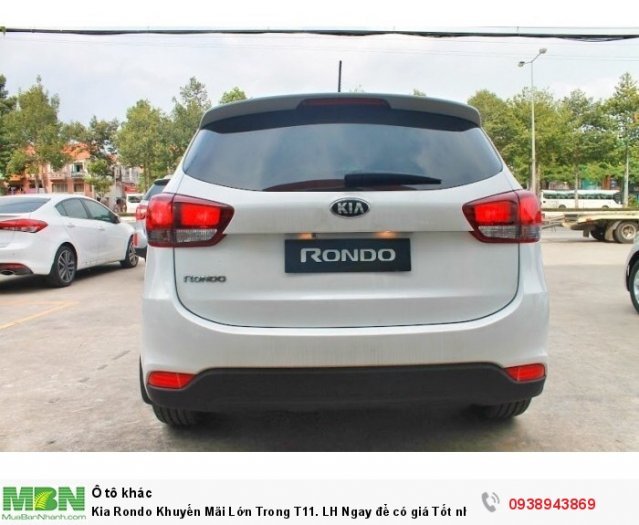 Kia Rondo Khuyến Mãi Lớn Trong T11. LH Ngay để có giá Tốt nhất Miền Nam.