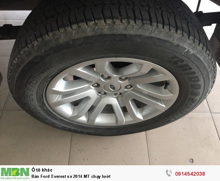 Bán Ford Everest sx 2014 MT chạy lướt