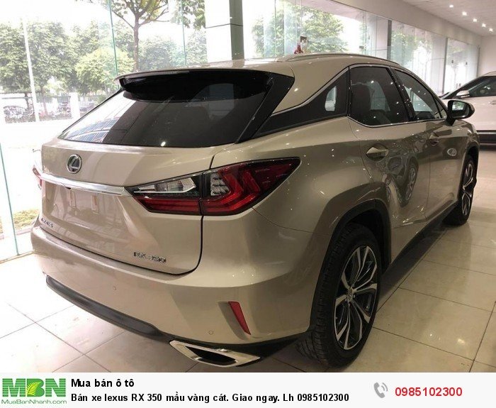 Bán xe lexus RX 350 mầu vàng cát. Giao ngay.