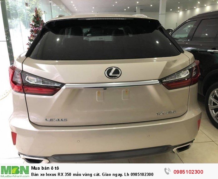 Bán xe lexus RX 350 mầu vàng cát. Giao ngay.