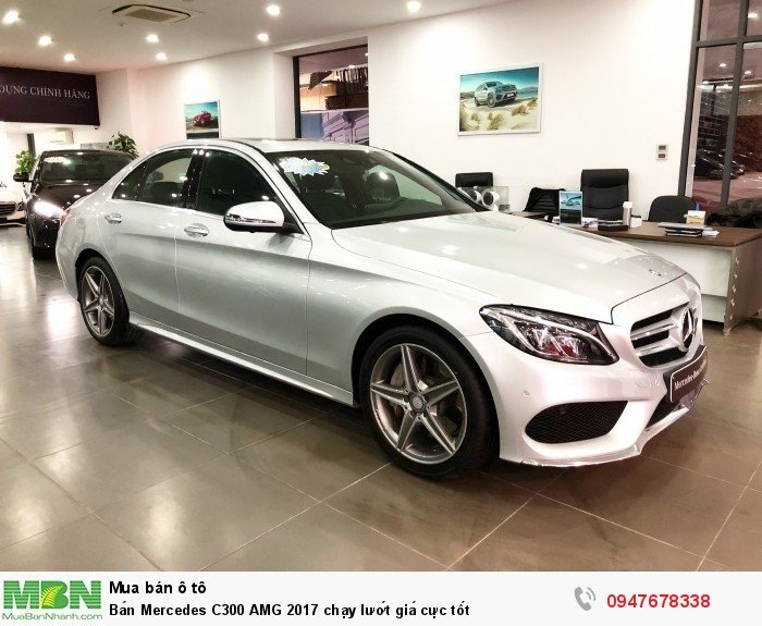 Bán Mercedes C300 AMG 2017 chạy lướt giá cực tốt