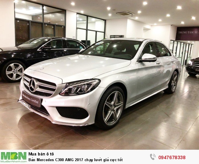 Bán Mercedes C300 AMG 2017 chạy lướt giá cực tốt
