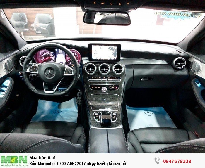 Bán Mercedes C300 AMG 2017 chạy lướt giá cực tốt