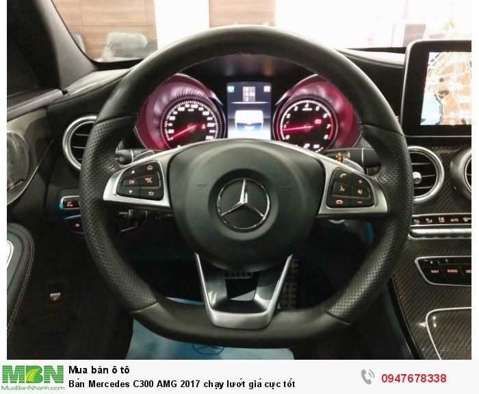 Bán Mercedes C300 AMG 2017 chạy lướt giá cực tốt