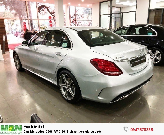 Bán Mercedes C300 AMG 2017 chạy lướt giá cực tốt