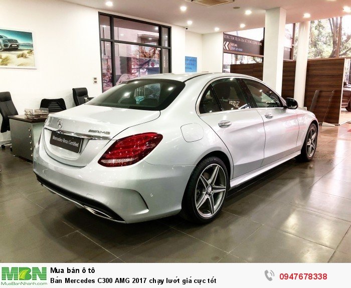 Bán Mercedes C300 AMG 2017 chạy lướt giá cực tốt