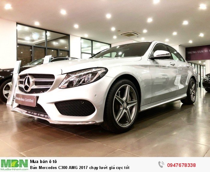 Bán Mercedes C300 AMG 2017 chạy lướt giá cực tốt