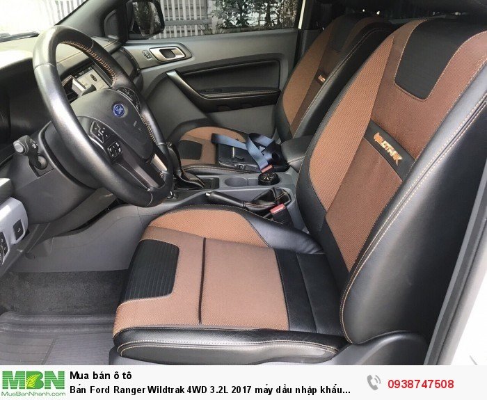 Bán Ford Ranger Wildtrak 4WD 3.2L 2017 máy dầu nhập khẩu Thái Lan bstp