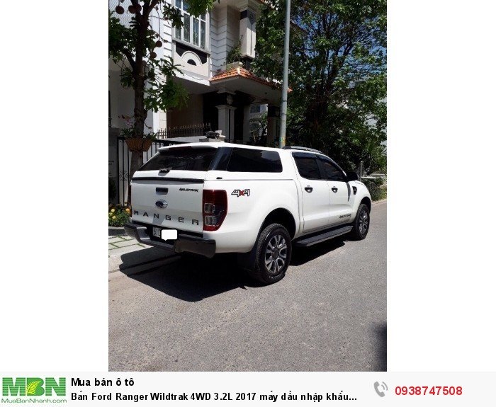 Bán Ford Ranger Wildtrak 4WD 3.2L 2017 máy dầu nhập khẩu Thái Lan bstp