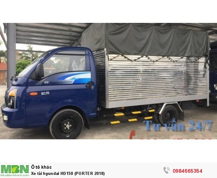 Xe tải hyundai HD150 (PORTER 2018)