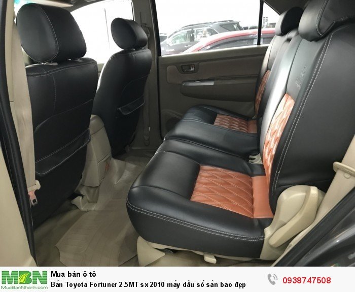 Bán Toyota Fortuner 2.5MT sx 2010 máy dầu số sàn bao đẹp