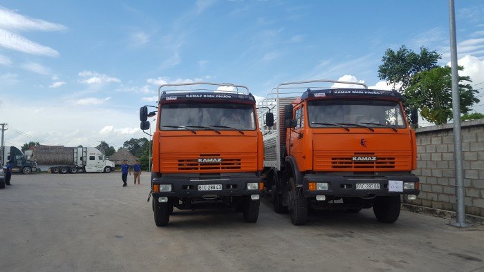 Bán xe tải Kamaz 6540 (8x4)  thùng 9m | Bán xe tải Kamaz tại Bình dương & Bình phước
