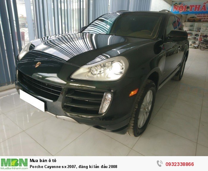 Porche Cayenne sx 2007, đăng kí lần đầu 2008