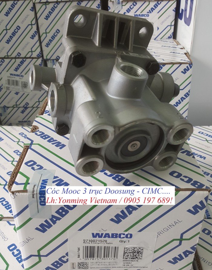 Phụ tùng thắng hơi Wabco, Bầu hơi Contitech, Lọc Wix , Dây curoa Dayco
