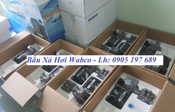Phụ tùng thắng hơi Wabco, Bầu hơi Contitech, Lọc Wix , Dây curoa Dayco