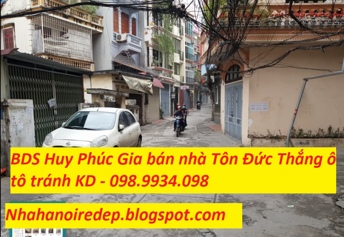 Bán nhà Tôn Đức Thắng 35m ô tô tránh kinh doanh lô góc