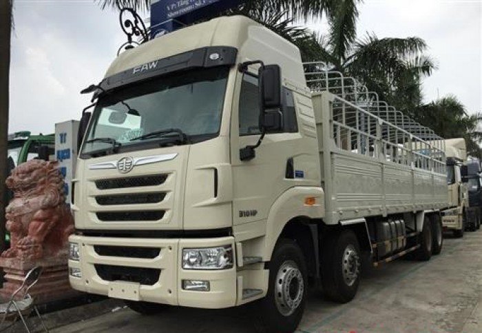 Bán Xe Tải Faw 4 chân/ Xe Faw 4 chân 2 cầu thùng dài 9m5, Trả góp 90%