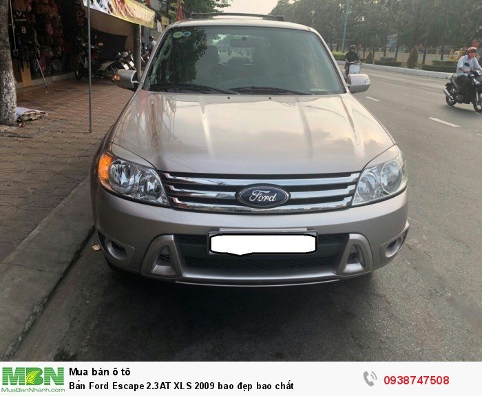 Bán Ford Escape 2.3AT XLS 2009 bao đẹp bao chất
