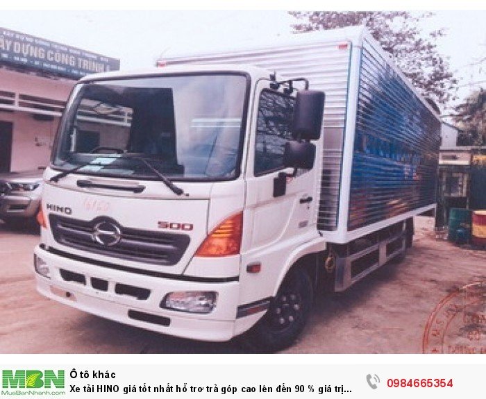 Xe tải HINO giá tốt nhất hỗ trơ trả góp cao lên đến 90 % giá trị xe