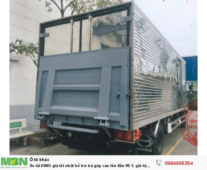 Xe tải HINO giá tốt nhất hỗ trơ trả góp cao lên đến 90 % giá trị xe