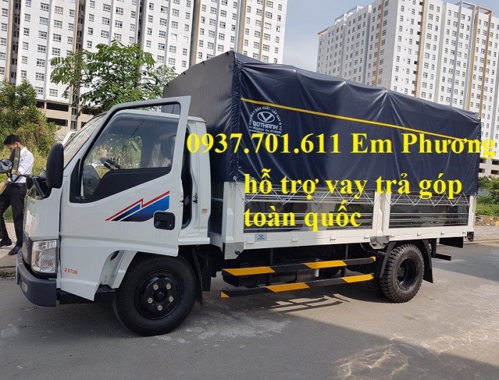 Xe tải iz49 2t4 thùng bật giá rẻ hỗ trợ vay góp