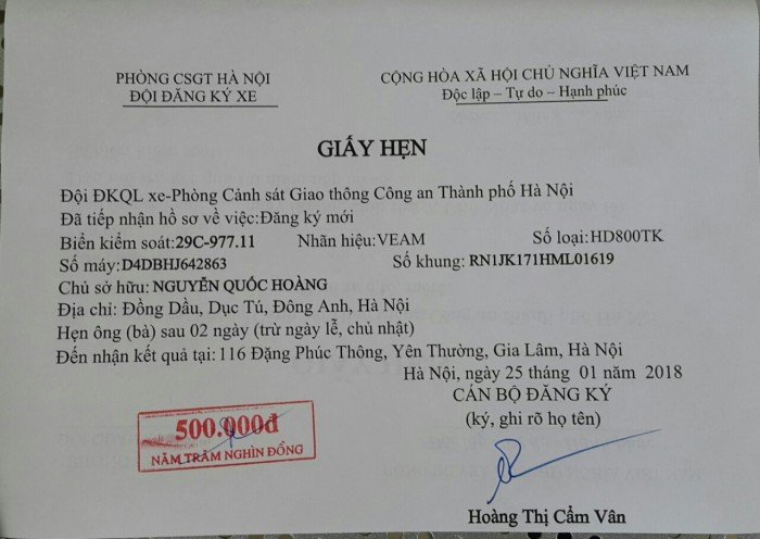 Xe tải Van Kenbo 950kg, 2 chỗ đời 2018, tiêu chuẩn Euro4