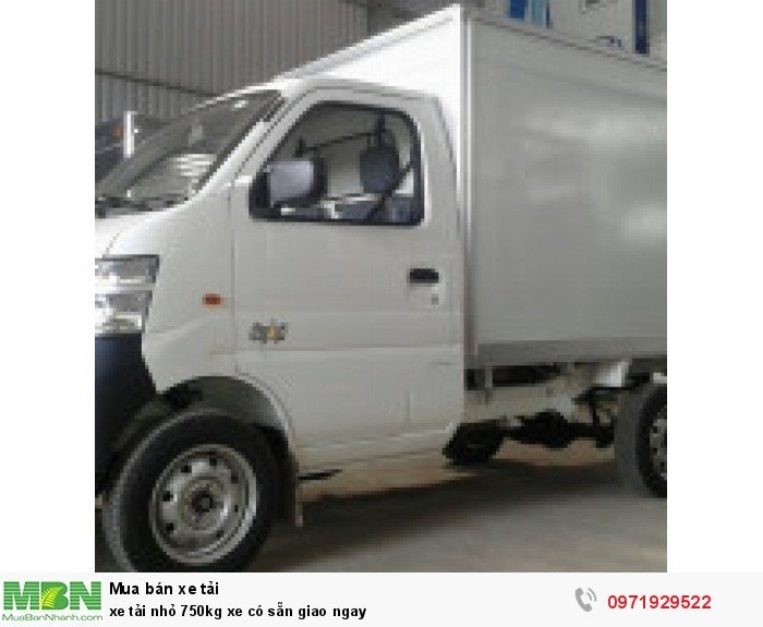 xe tải nhỏ 750kg xe có sẵn giao ngay